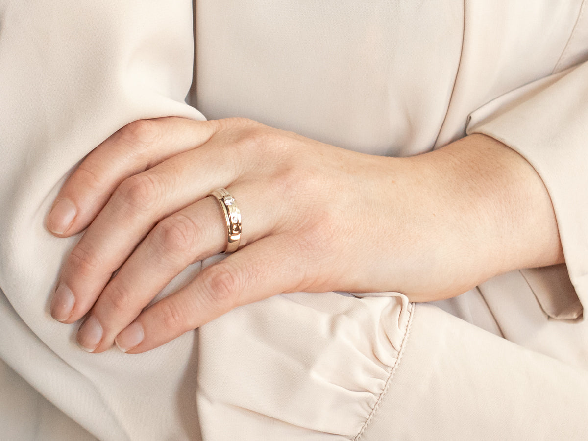 White Gold Diamond Wedding Band