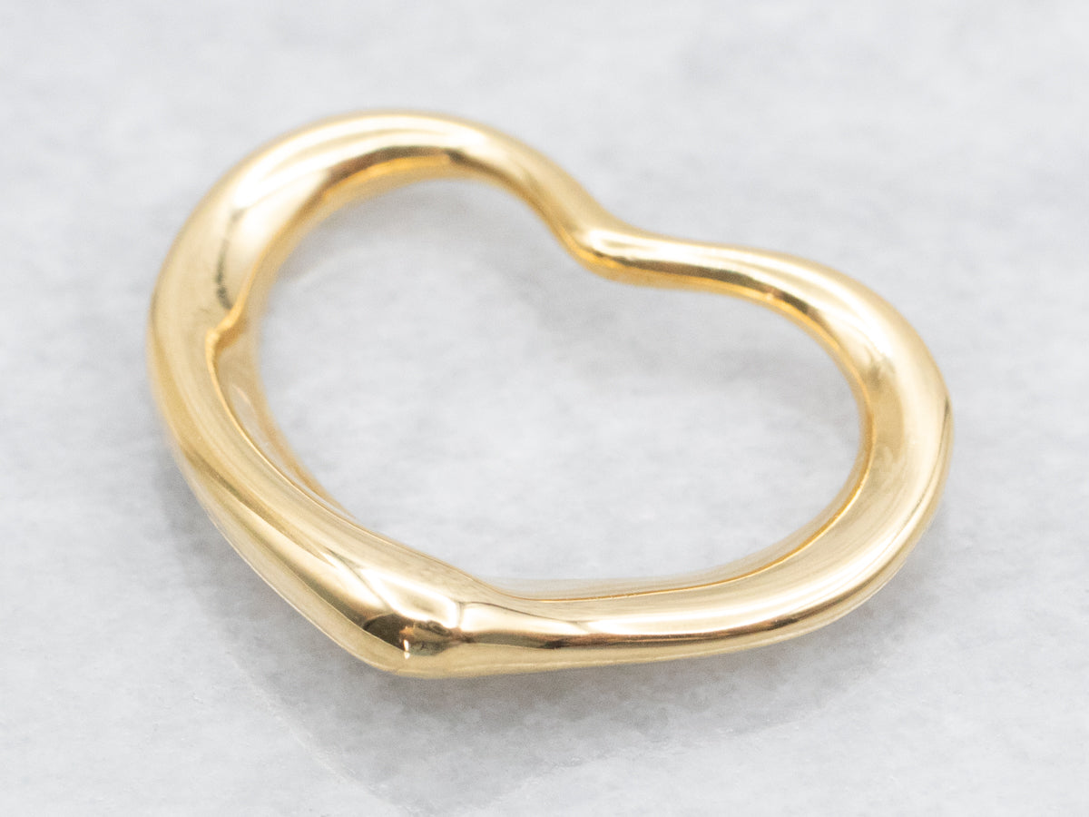 Elsa Peretti for Tiffany & Co Open Heart Pendant