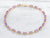 Amethyst Gold Tennis Bracelet