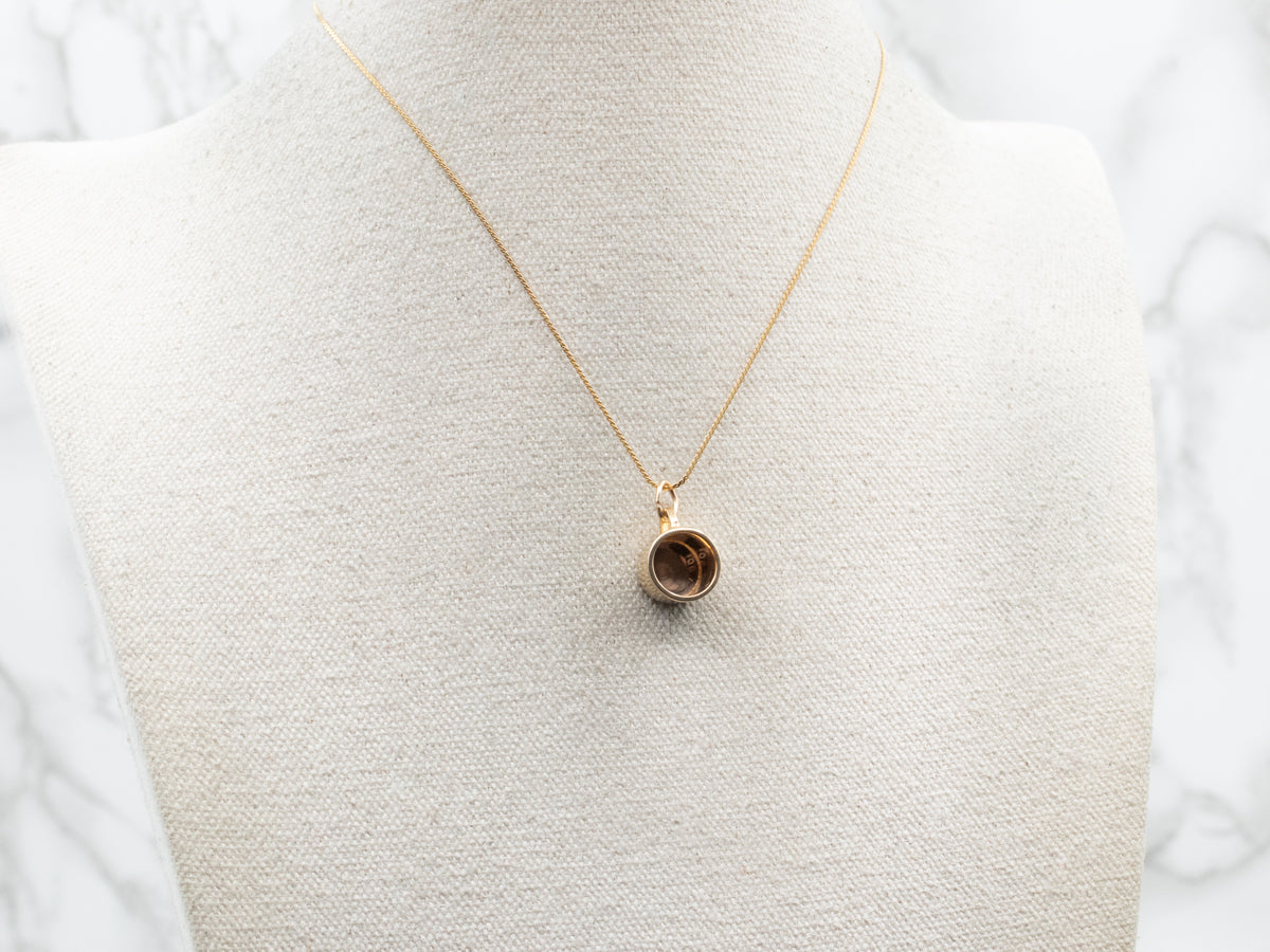 Yellow Gold Cup Charm