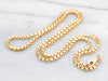 Yellow Gold Heavy Box Chain with Lobster Clasp