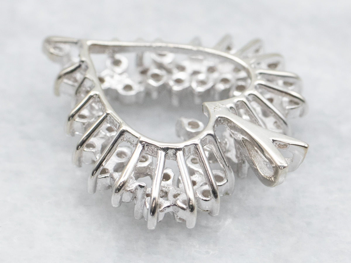 Diamond Heart Shaped Pendant