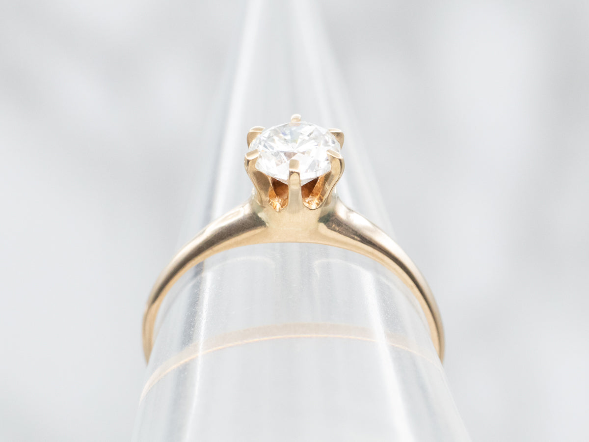 Diamond Solitaire Engagement Ring