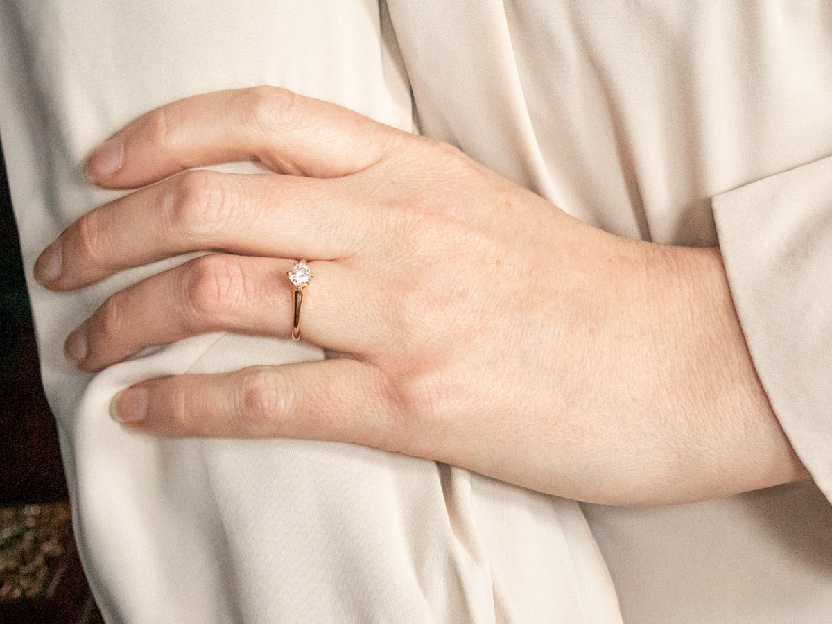 Diamond Solitaire Engagement Ring