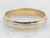White and Yellow Gold Band