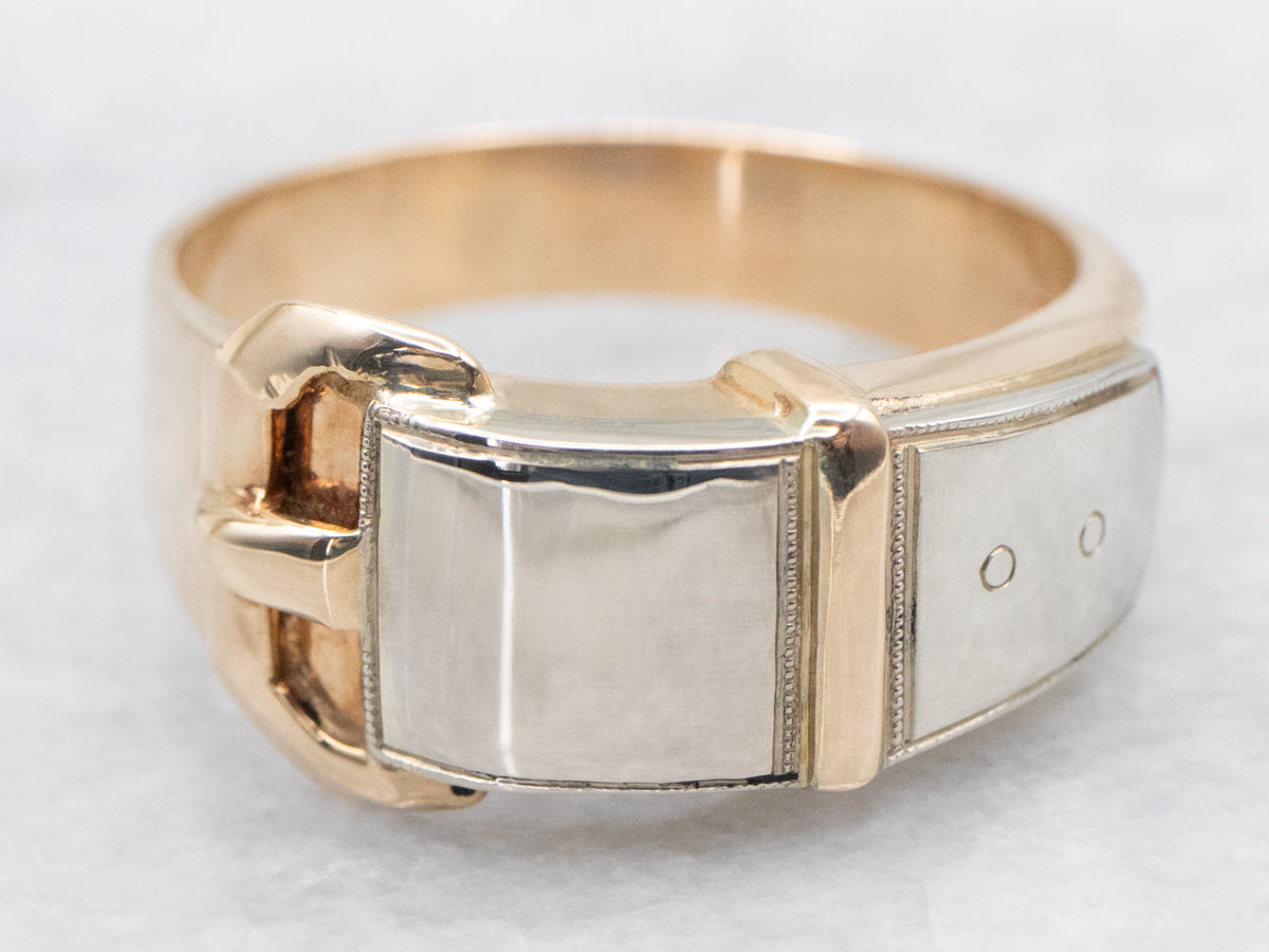 Victorian Revival Belt Buckle Band