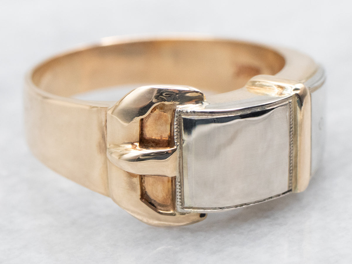 Victorian Revival Belt Buckle Band