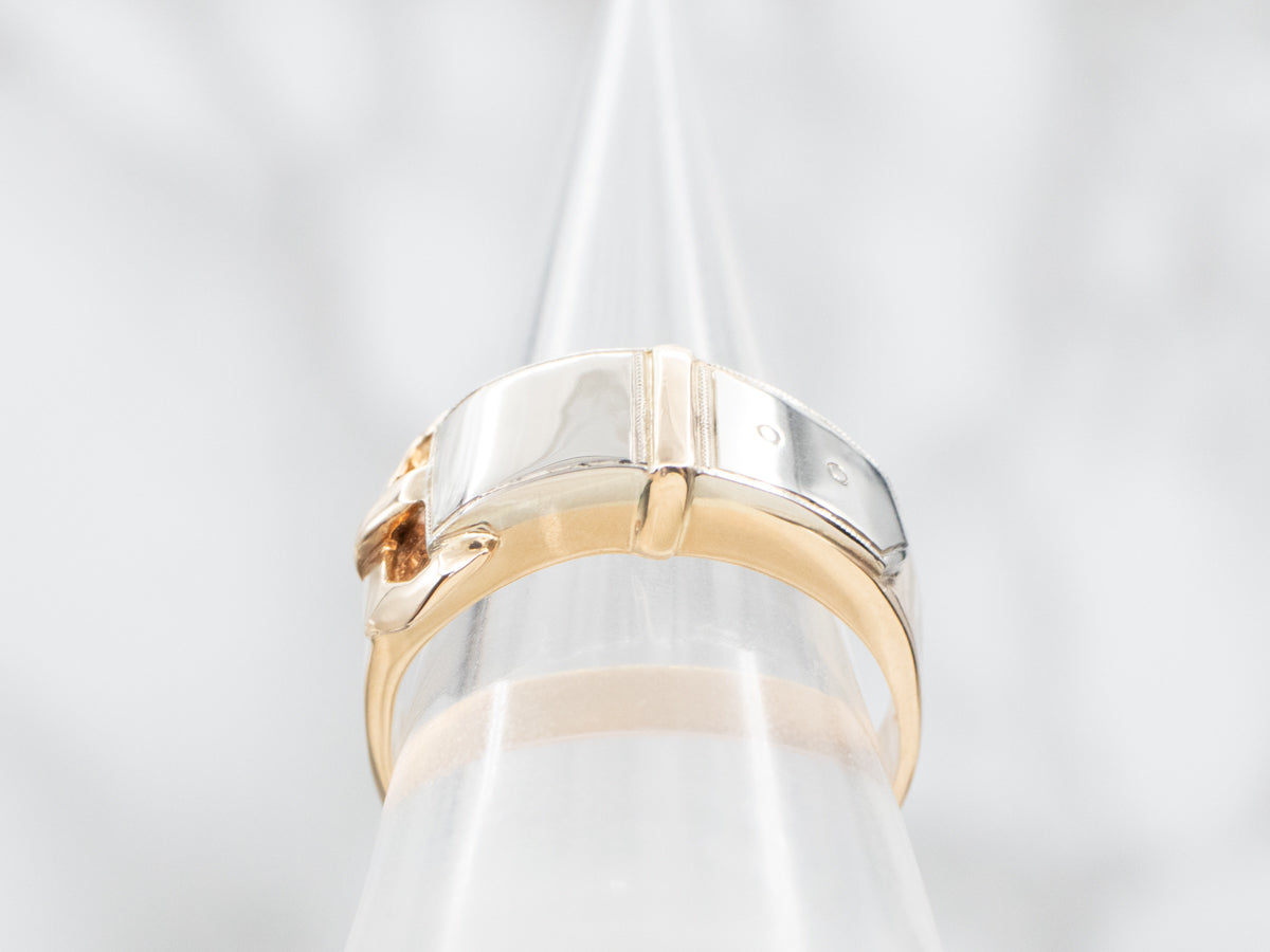 Victorian Revival Belt Buckle Band