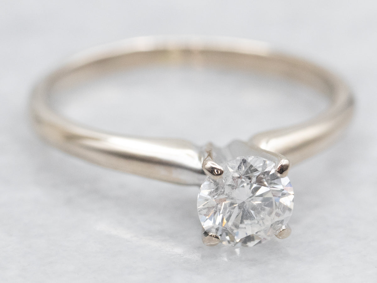 Round Brilliant Diamond Solitaire Engagement Ring