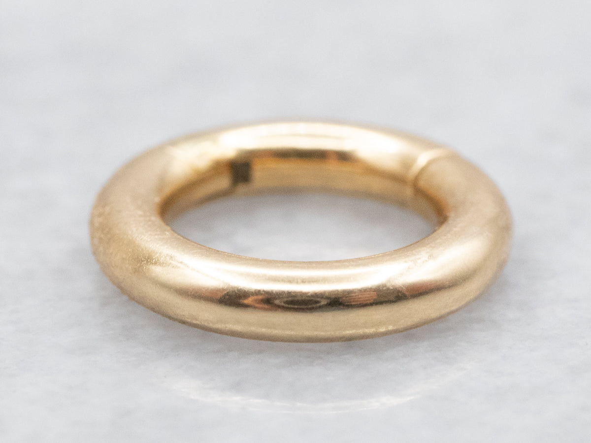 Polished Gold Charm Holder