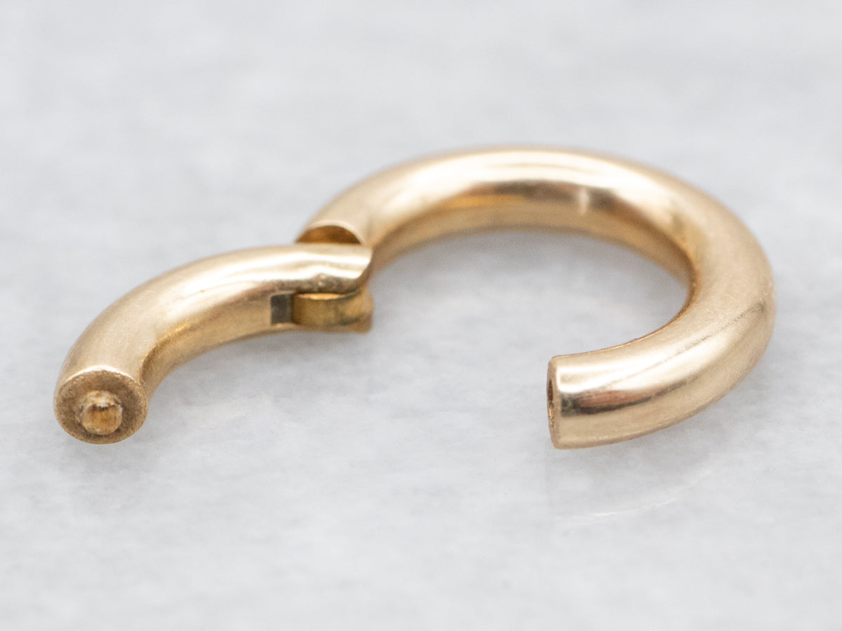 Polished Gold Charm Holder