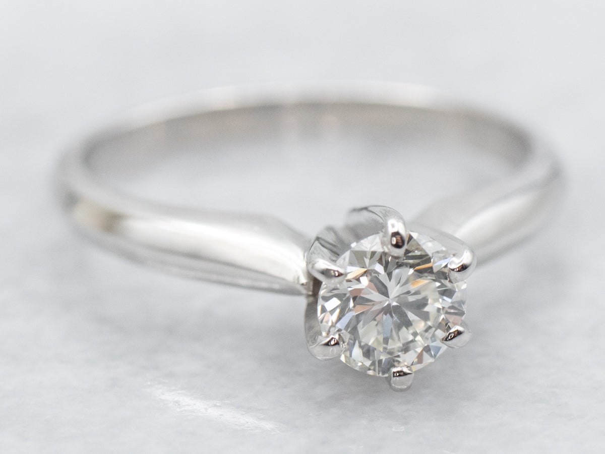 Platinum Diamond Solitaire Engagement Ring
