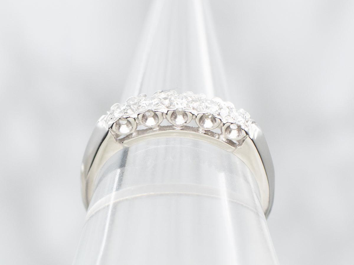 Platinum Diamond Wedding Band