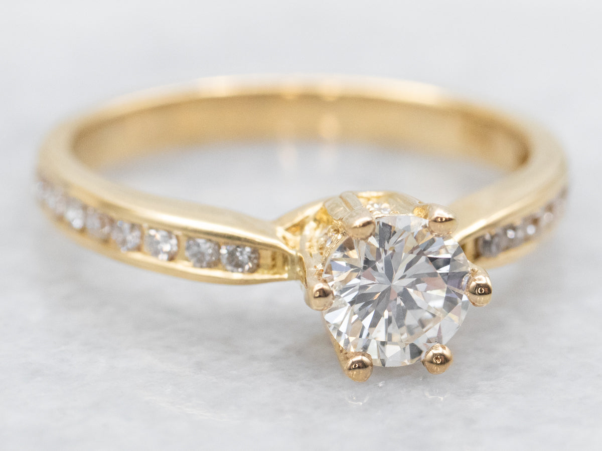 GIA Certified Diamond Engagement Ring