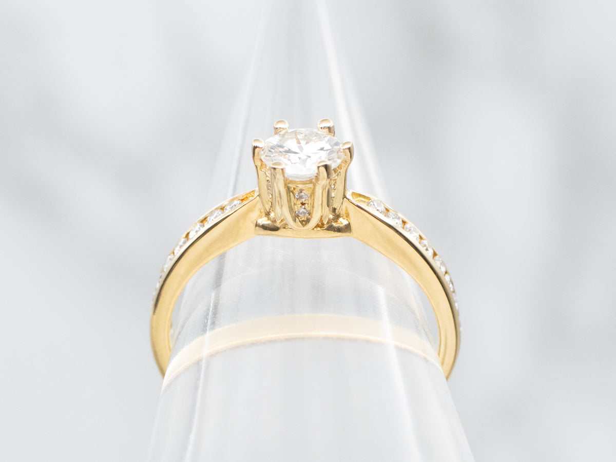 GIA Certified Diamond Engagement Ring