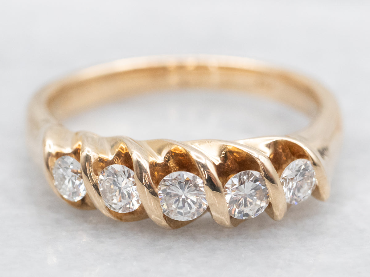 Diamond Wedding Band
