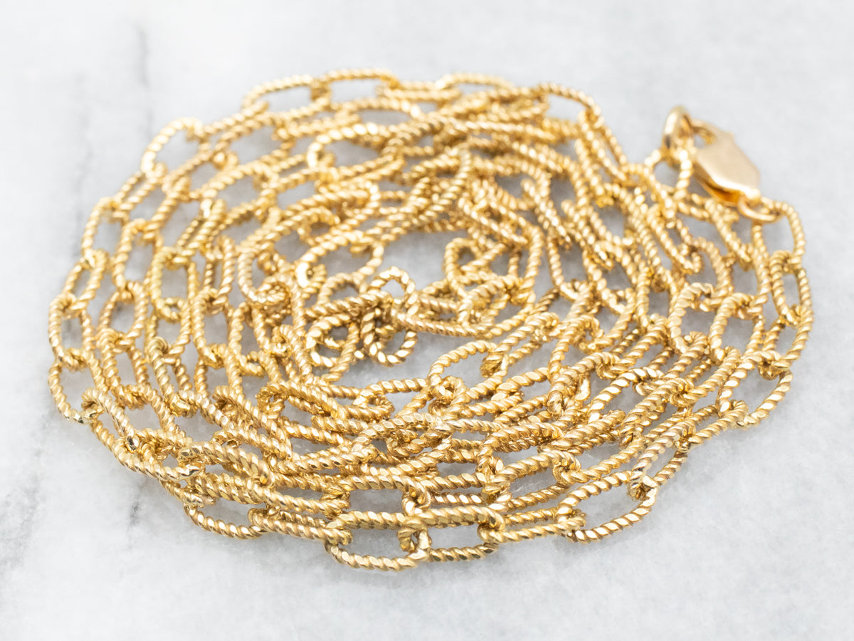 Long Nautical Link Chain