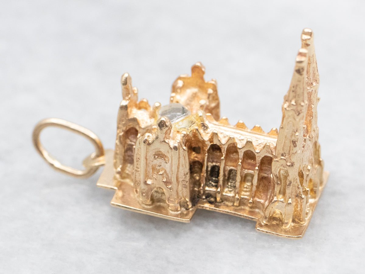 Saint Patrick's Cathedral Charm Pendant