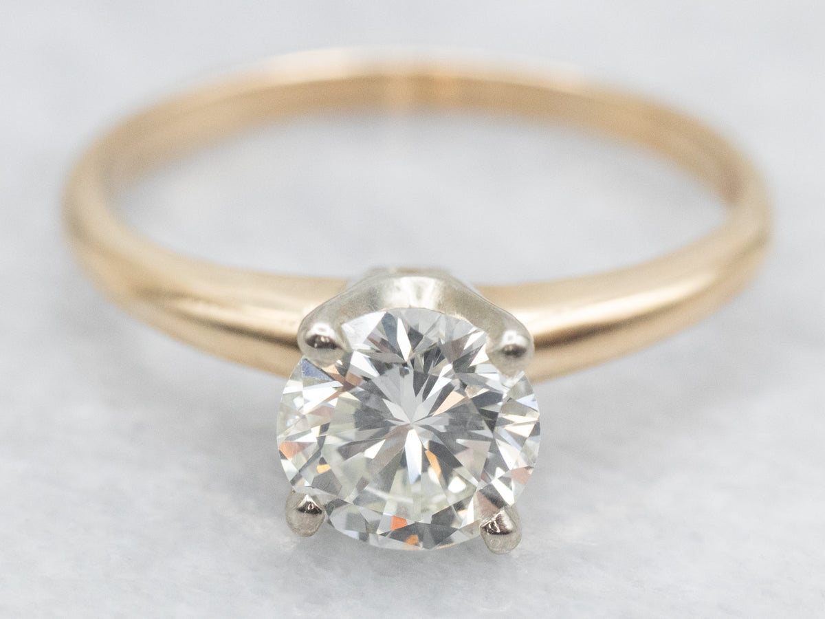 Round Brilliant Diamond Classic Solitaire Engagement Ring