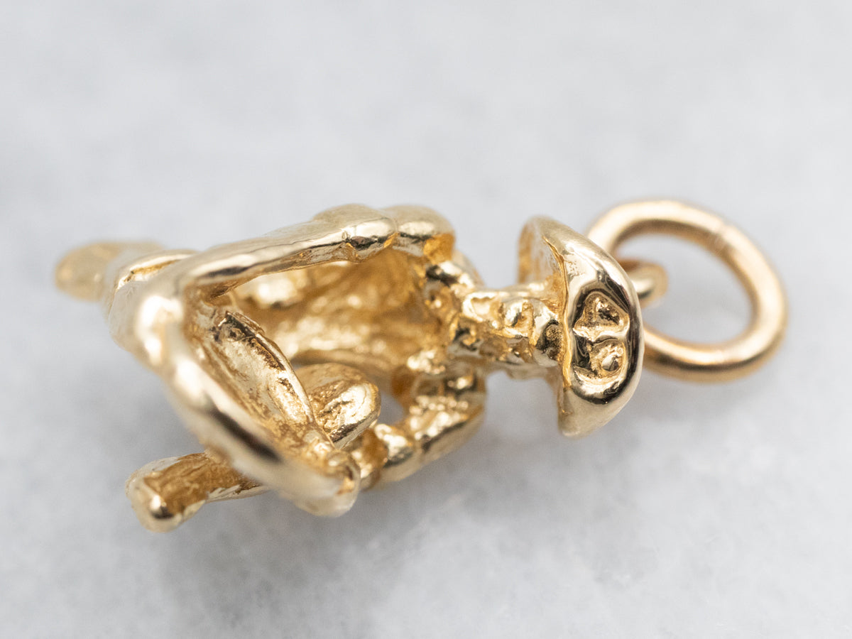 49'er Panning for Gold Charm