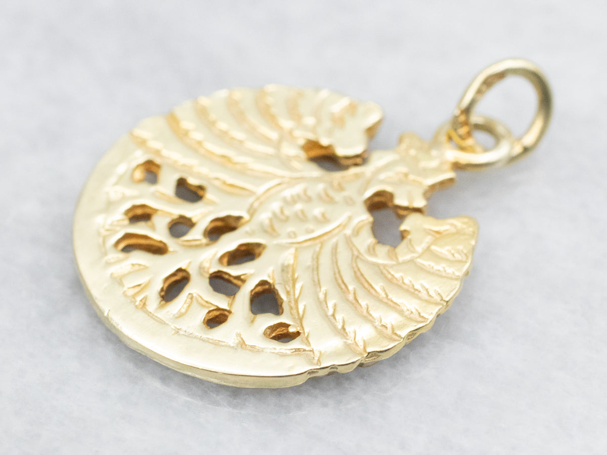 Yellow Gold "DEUTSCHLAND" Pendant