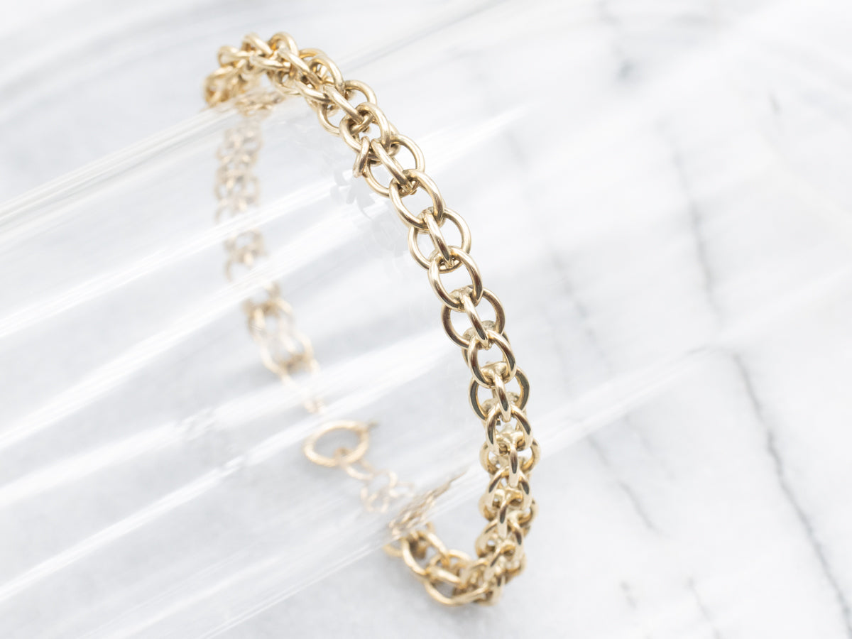 Openwork Ball Link Bracelet