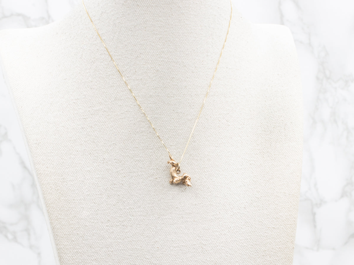 Dachshund Charm with Moving Bobble Head