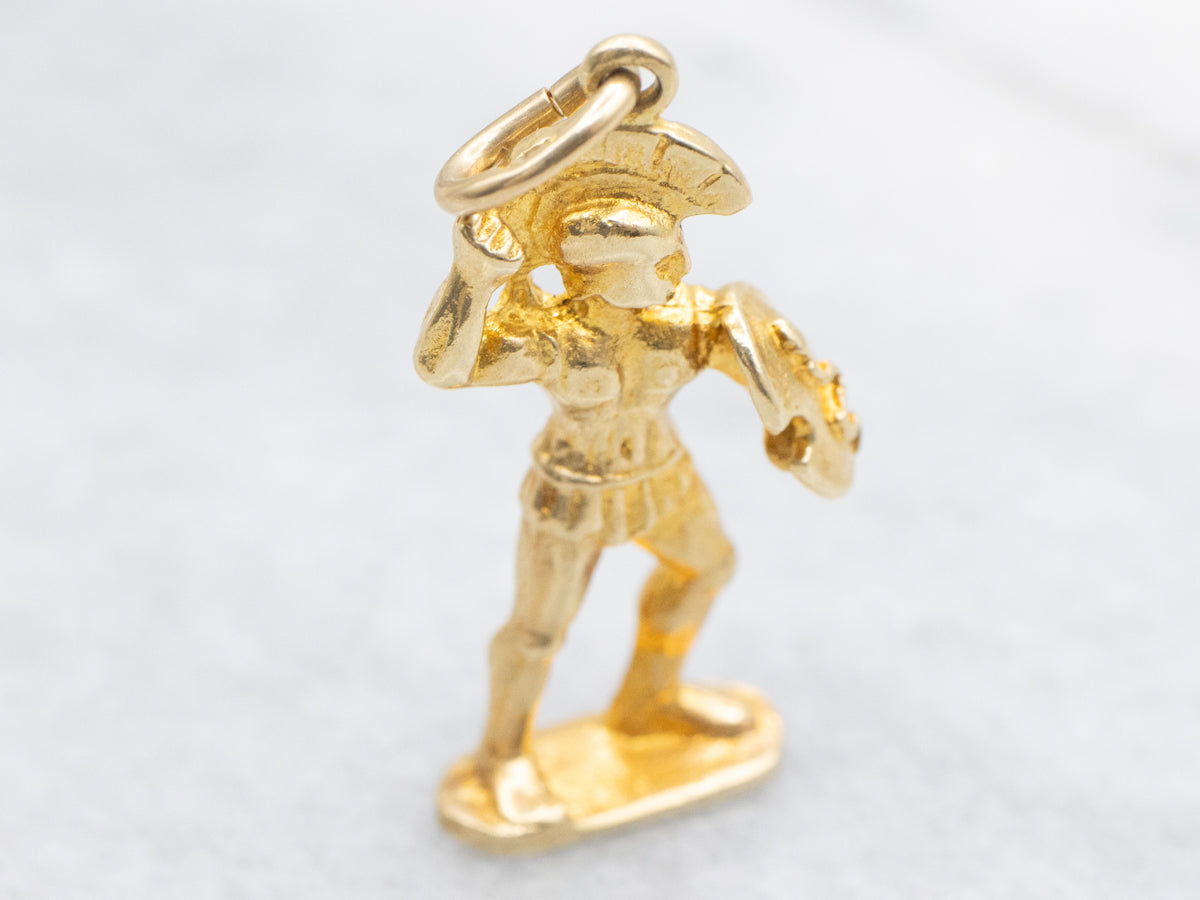 Roman Gladiator Charm Pendant