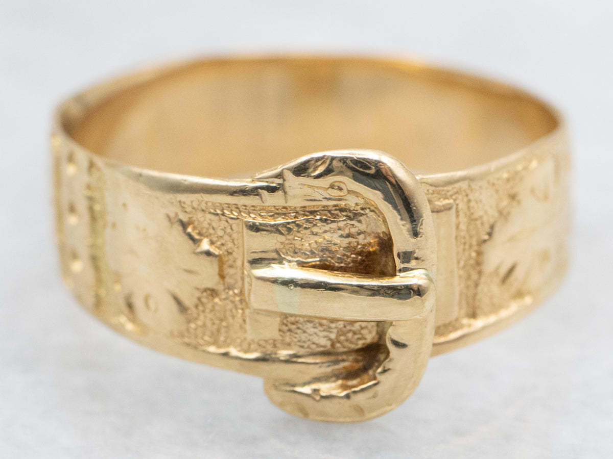 Victorian Belt Buckle Cigar Band