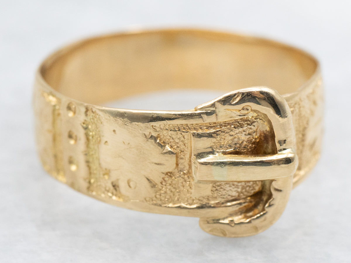 Victorian Belt Buckle Cigar Band