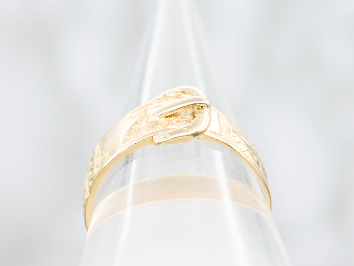 Victorian Belt Buckle Cigar Band