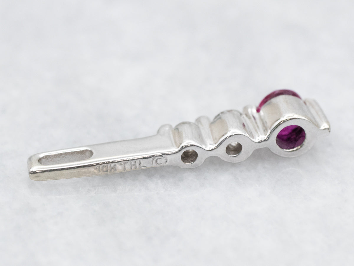 Ruby and Diamond Pendant