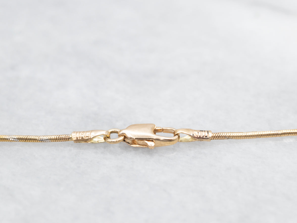 Bezel Set Diamond Pendant Necklace