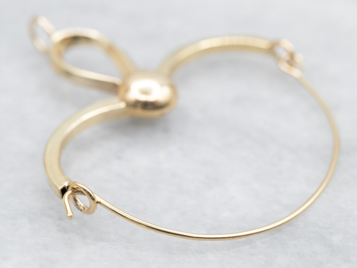 Yellow Gold Charm Holder