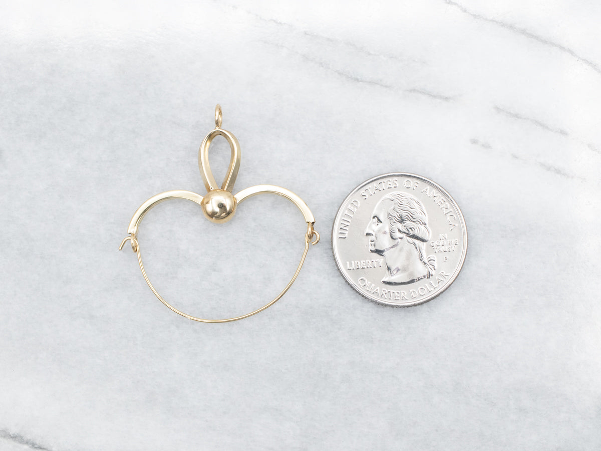 Yellow Gold Charm Holder