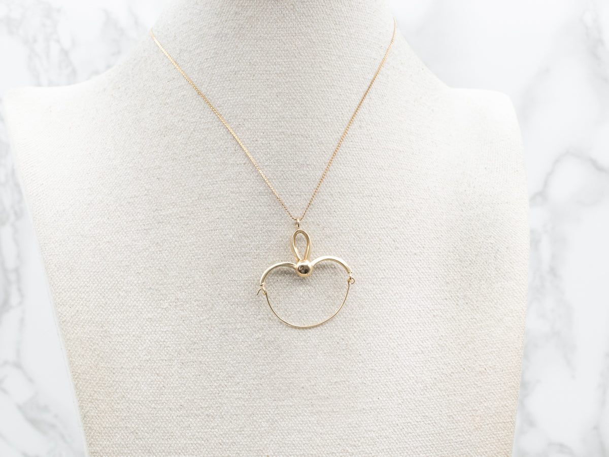 Yellow Gold Charm Holder
