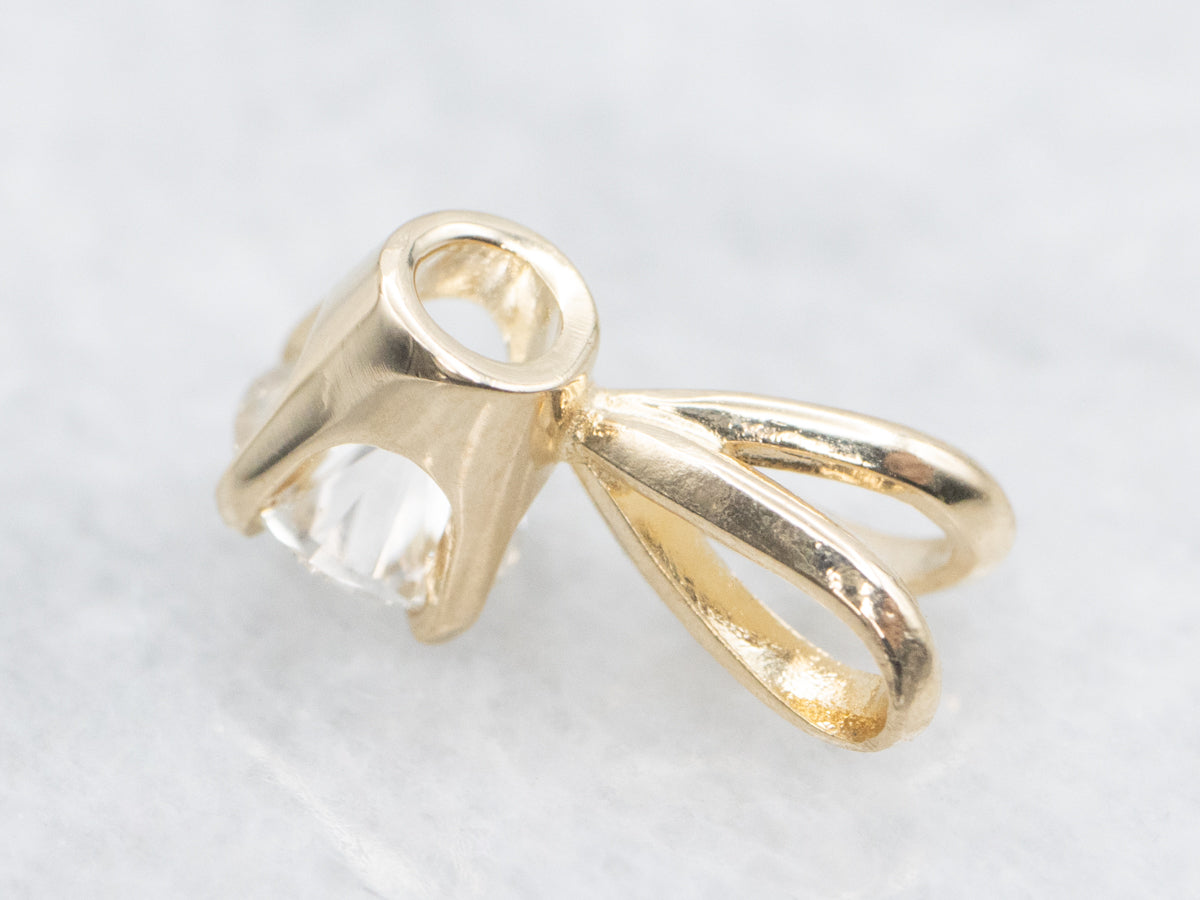 Round Brilliant Diamond Solitaire Pendant