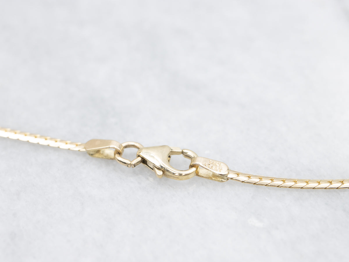 Teardrop Sapphire and Diamond Necklace