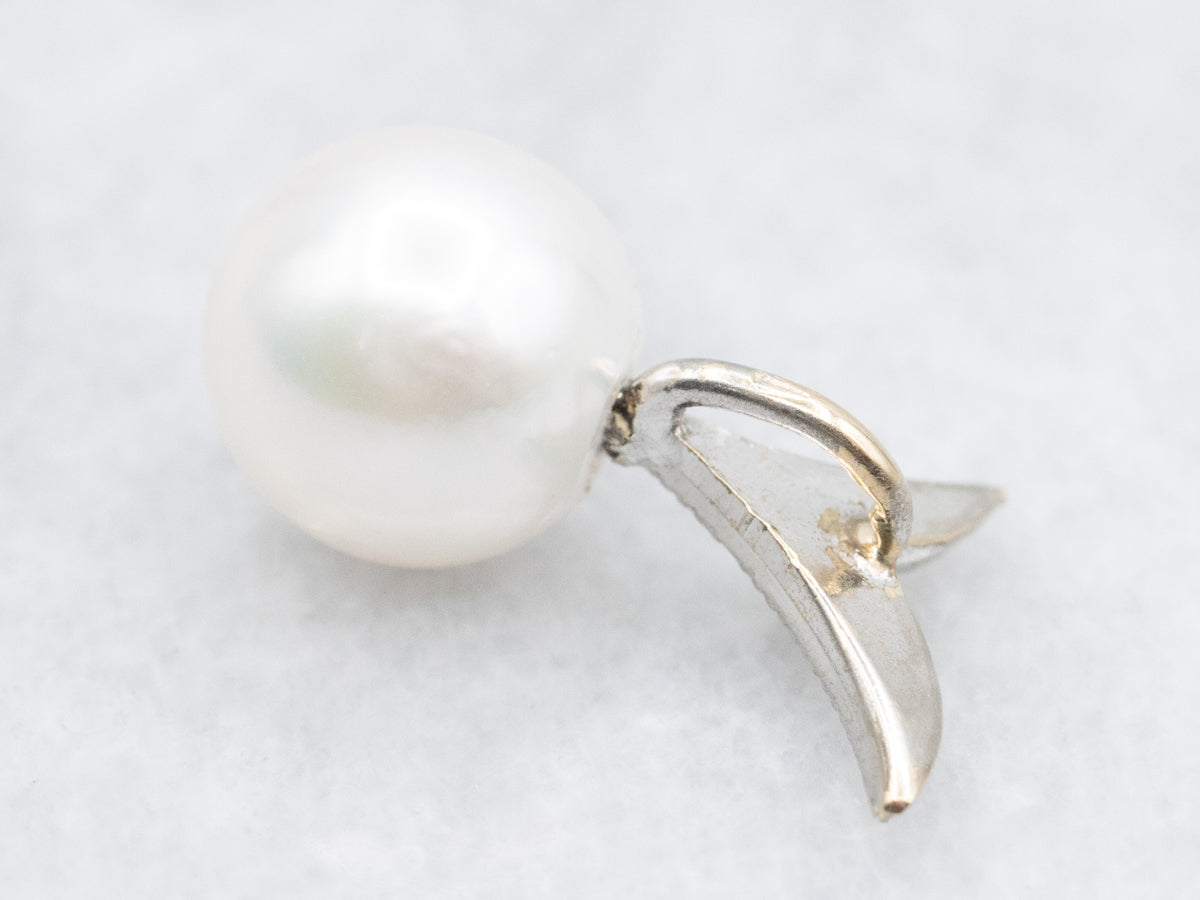 Pearl and Diamond Pendant