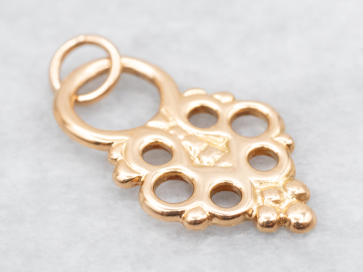 Antique Stick Pin Conversion Pendant