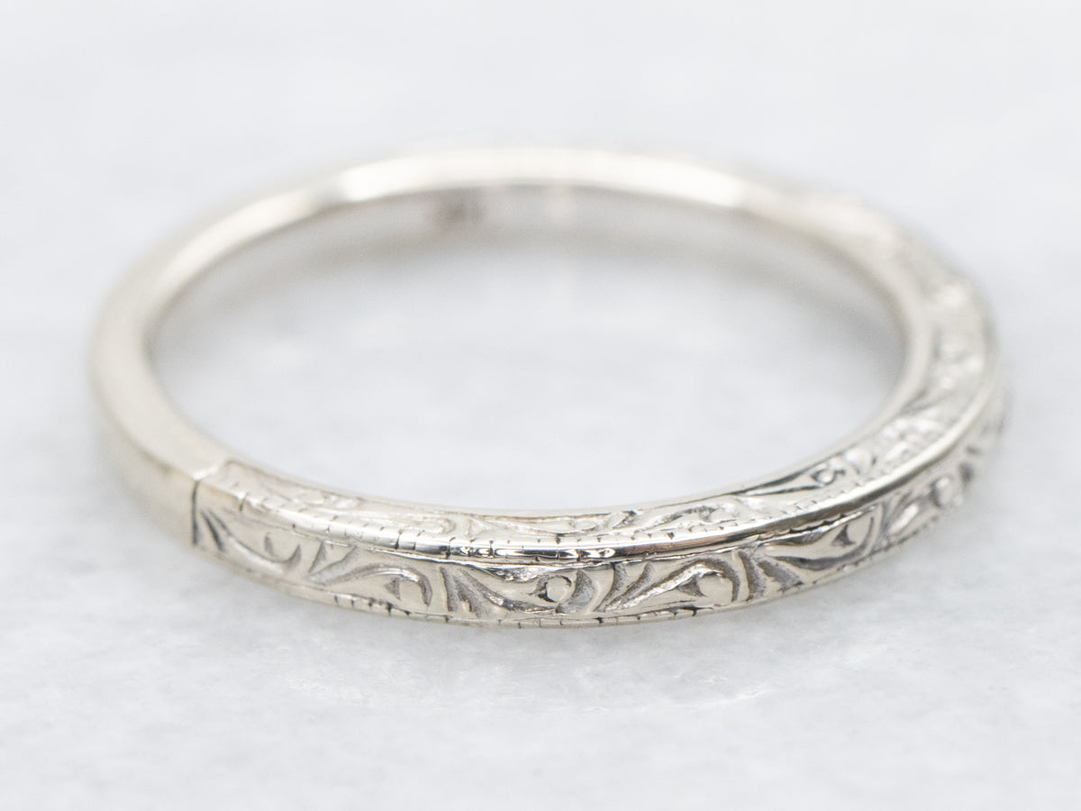 Art Carved Vintage Engraved Pattern Band
