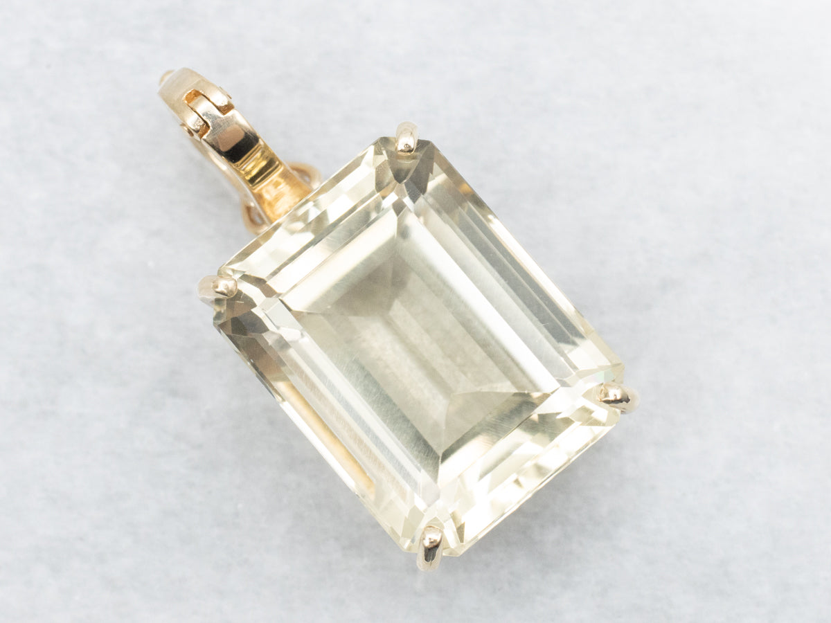 Sunshine Citrine Cocktail Pendant