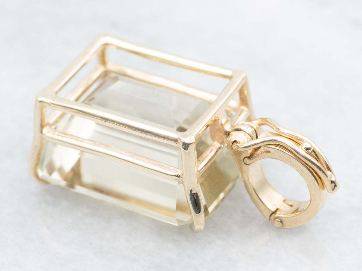 Sunshine Citrine Cocktail Pendant