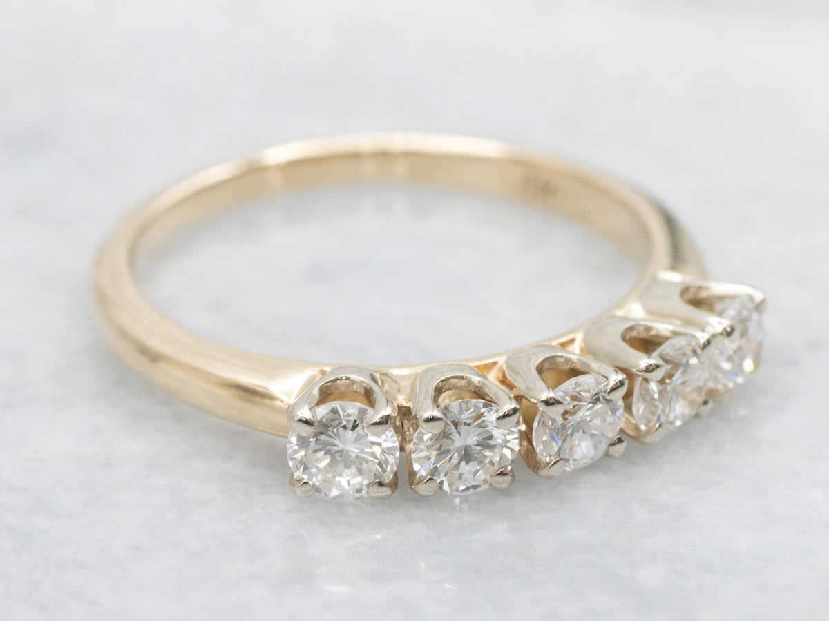 Five Stone Diamond Band