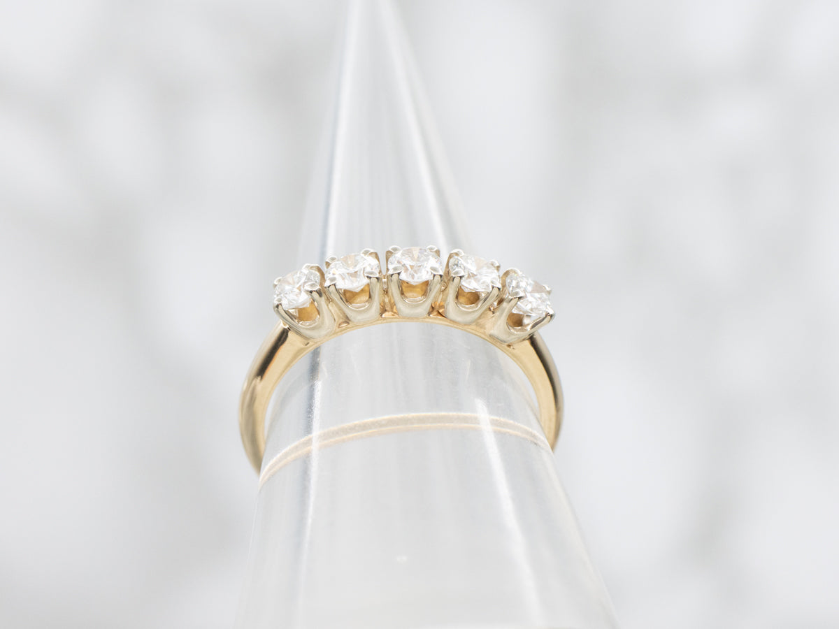 Five Stone Diamond Band