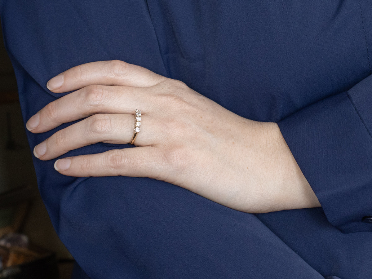 Five Stone Diamond Band