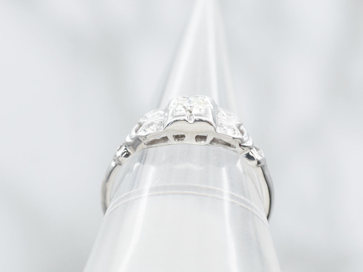 Late 1930s Diamond Engagement Ring