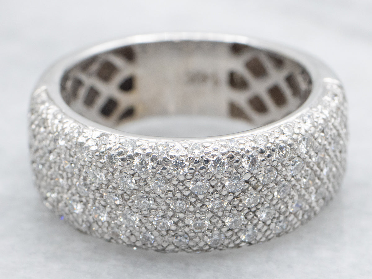 Diamond Encrusted Cocktail Band