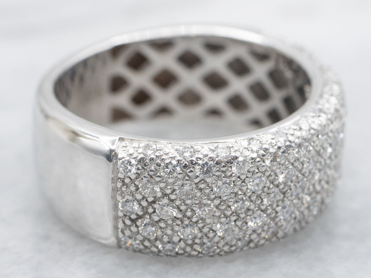 Diamond Encrusted Cocktail Band