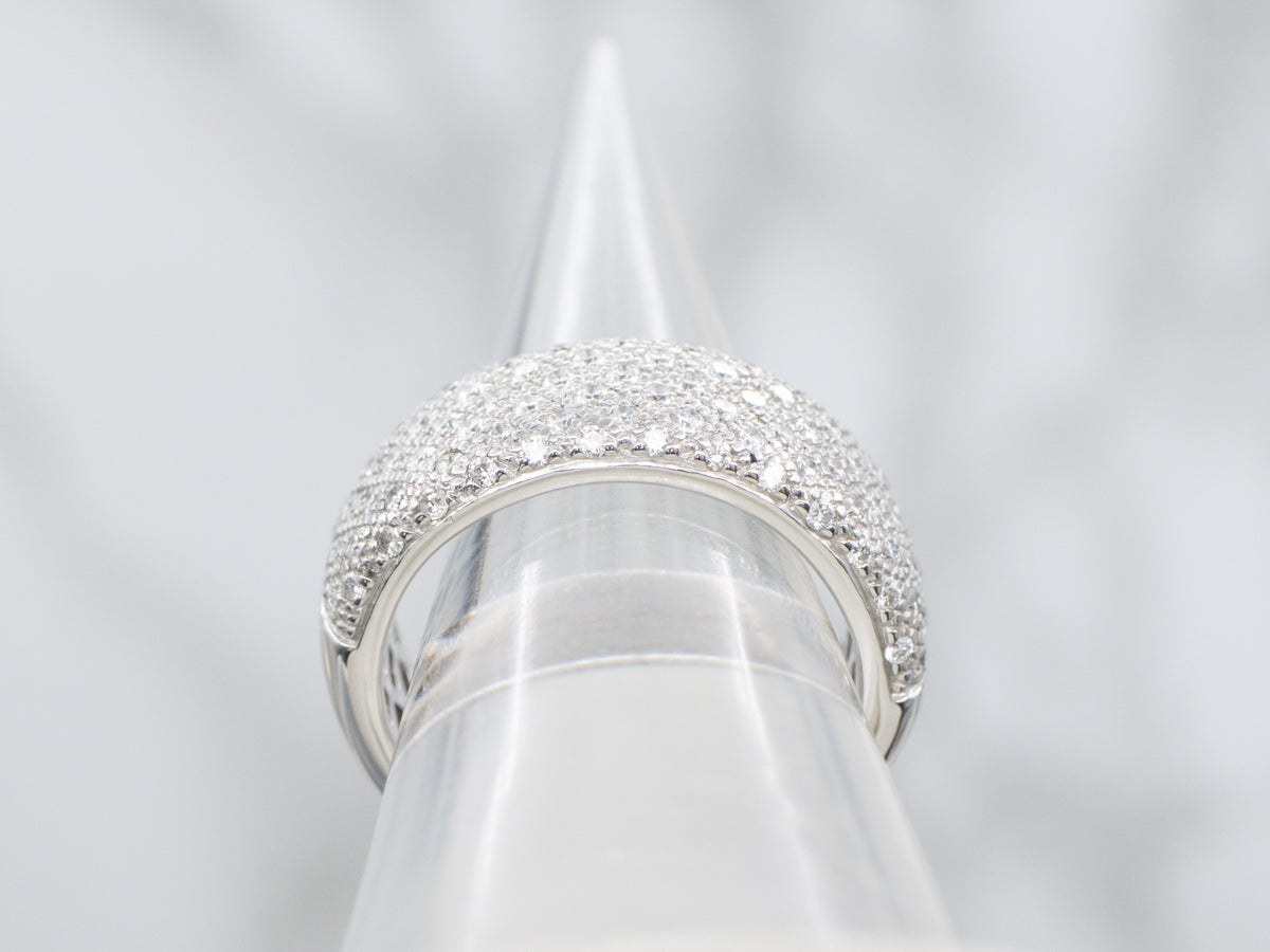 Diamond Encrusted Cocktail Band